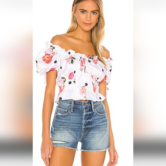 For Love And Lemons Tops - 🍋For Love and Lemons Floral Top